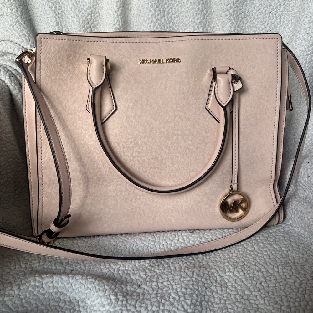 Michael Kors Blush Satchel Bag